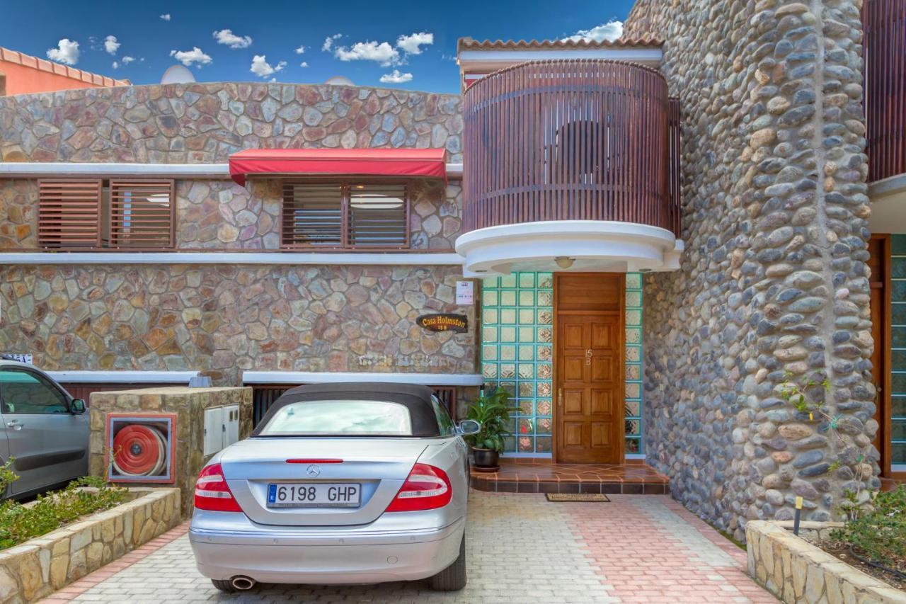 Casa Holmston, Duplex Villa With Hot Tub In Anfi Tauro Topaz โมกัน ภายนอก รูปภาพ